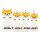 Lesmart Cute Akita Golf Head Covers