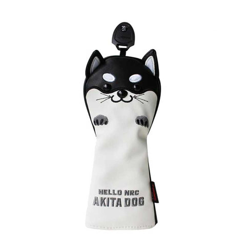 Lesmart Cute Akita Golf Head Covers