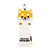 Lesmart Cute Akita Golf Head Covers