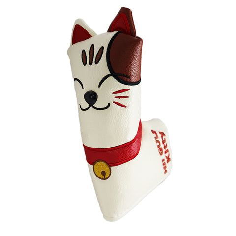 Lesmart Golf Kitty Cartoon Cat Head Covers