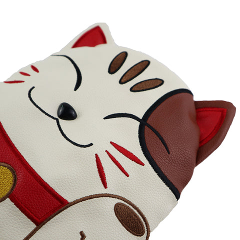 Lesmart Golf Kitty Cartoon Cat Head Covers