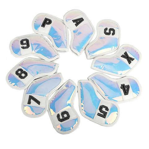 Lesmart 10Pcs/set Embroidery Number Golf Iron Headcover