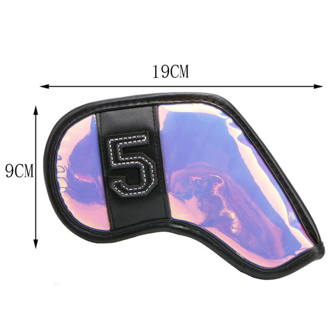 Lesmart 10Pcs/set Embroidery Number Golf Iron Headcover