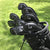 Lesmart 12pcs Thick Synthetic Leather Golf Iron Head Covers Set