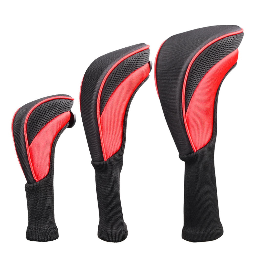 Lesmart 1 3 5 Fairway Woods Long Neck Knit Headcovers