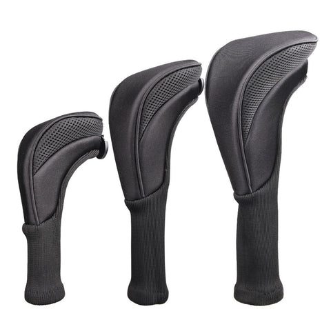 Lesmart 1 3 5 Fairway Woods Long Neck Knit Headcovers