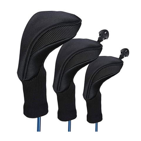 Lesmart 1 3 5 Fairway Woods Long Neck Knit Headcovers