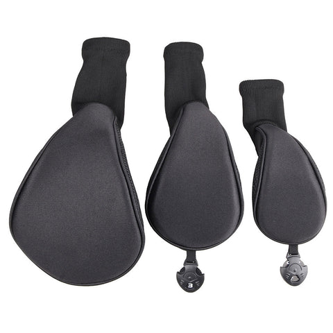 Lesmart 1 3 5 Fairway Woods Long Neck Knit Headcovers