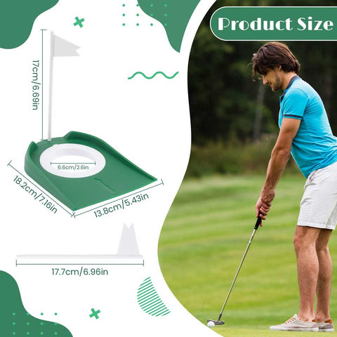 Lesmart 2 Pack Golf Putting Cup