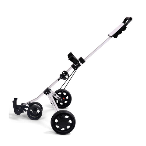 Lesmart 4-Wheel Foldable Golf Pull Cart with Score Board