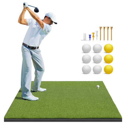 Lesmart 4-in-1 Artificial Turf Golf Hitting Mats