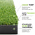 Lesmart 4-in-1 Artificial Turf Golf Hitting Mats