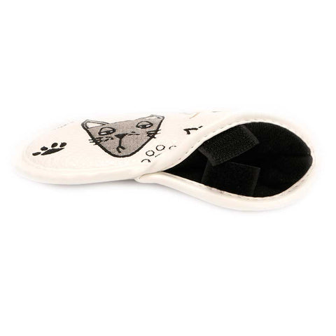 Lesmart 9pcs Synthetic Leather Golf Iron Cat Headcovers Set