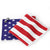Lesmart Amercian Flag Golf Club Brush and Golf Towels