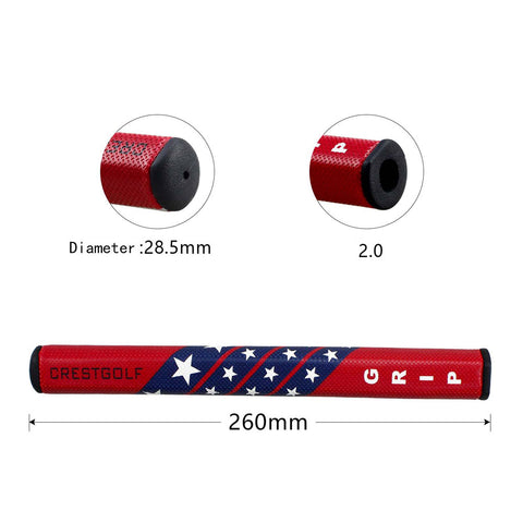 Lesmart American Flag USA Golf Putter Grip