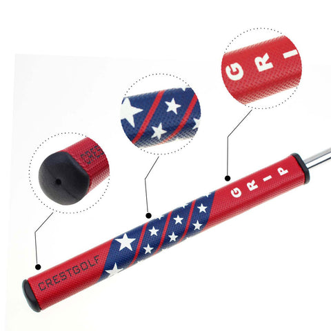 Lesmart American Flag USA Golf Putter Grip