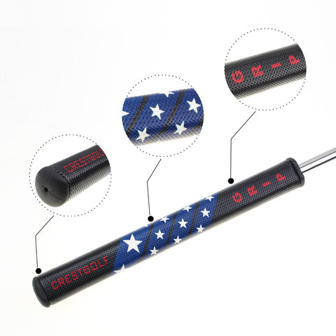 Lesmart American Flag USA Golf Putter Grip