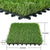 Lesmart Artificial Grass Tiles Interlocking Turf Set