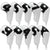 Lesmart Big Colorful Number Golf Iron Club Head Covers
