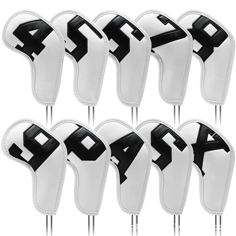 Lesmart Big Colorful Number Golf Iron Club Head Covers