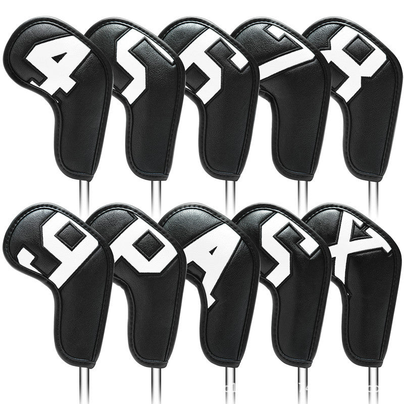 Lesmart Big Colorful Number Golf Iron Club Head Covers