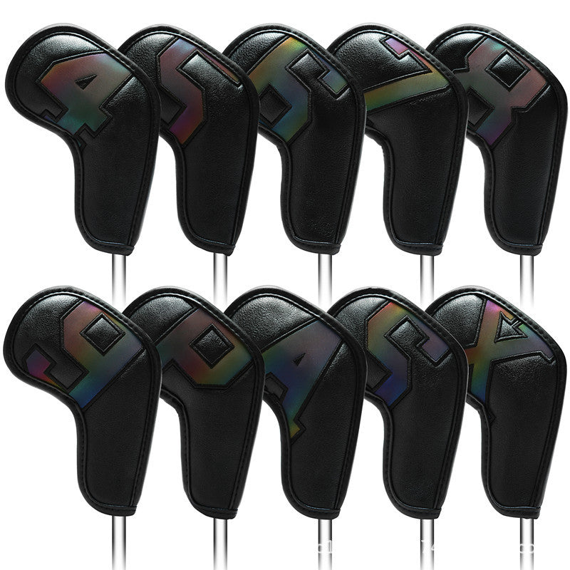 Lesmart Big Colorful Number Golf Iron Club Head Covers