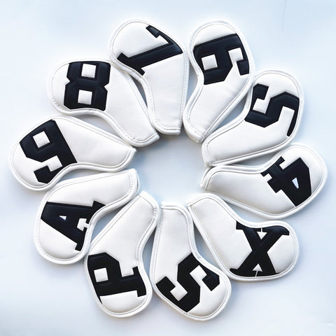 Lesmart Big Number Neoprene Golf Iron Covers Set