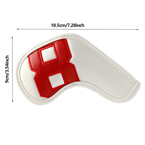Lesmart Big Number Neoprene Golf Iron Covers Set