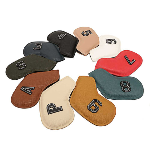 Lesmart Big Number Neoprene Golf Iron Covers Set
