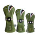 Lesmart Cartoon Shark Design Synthetic Leather Golf Head Cover