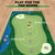 Lesmart Chipping Golf Game Mat for Adults and Family Kids