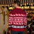 Lesmart Christmas Reindeer Snowflakes Ugly Holiday Knitted Sweater