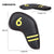 Lesmart Colorful Number Embroideried PU Golf Iron Covers