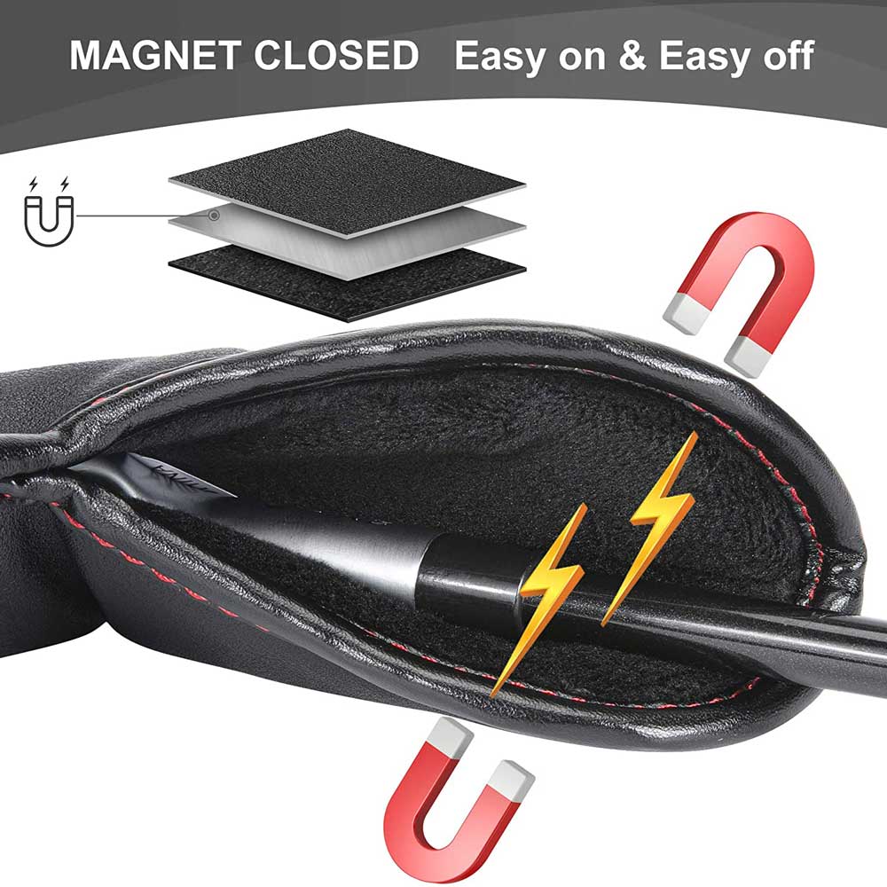 Lesmart Colorful Number Embroideried PU Golf Iron Covers