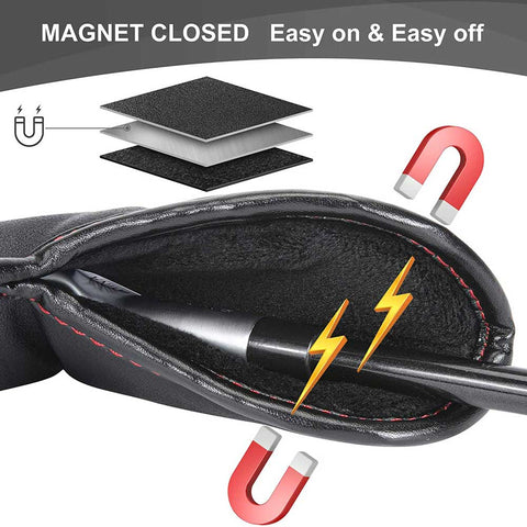 Lesmart Colorful Number Embroideried PU Golf Iron Covers