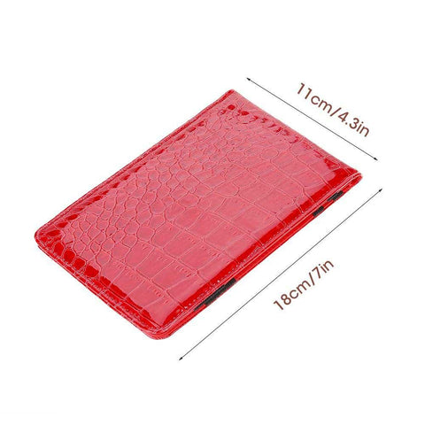 Lesmart Crocodile Pattern Golf Scorecard Holder