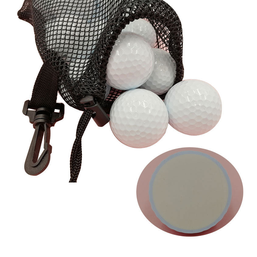 Lesmart Durable Nylon Mesh Drawstring Golf Balls Bag 5 PSC