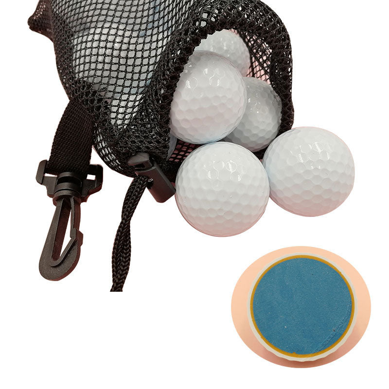 Lesmart Durable Nylon Mesh Drawstring Golf Balls Bag 5 PSC