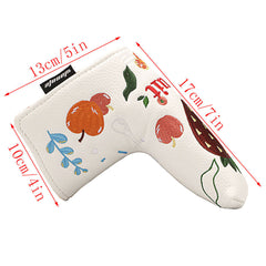 Lesmart Embroidery Fruit Magnetic Putter Cover