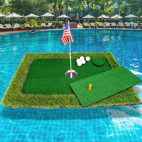 Lesmart Original Pool Floating Golf Turf Game (Big Sale)