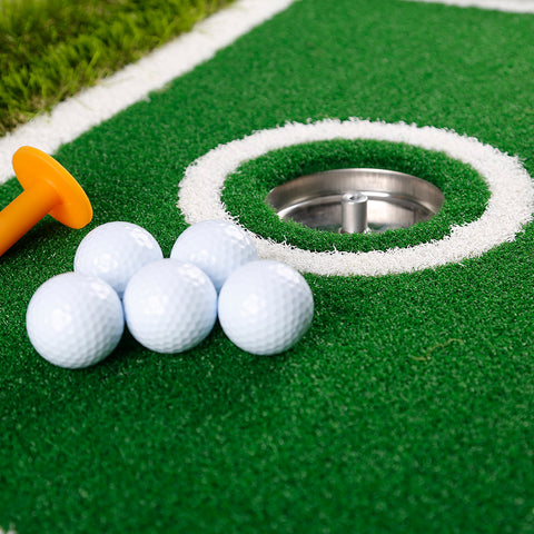 Lesmart White Line Floating Putting Green For Pool - Exclusive Golf Gift Idea
