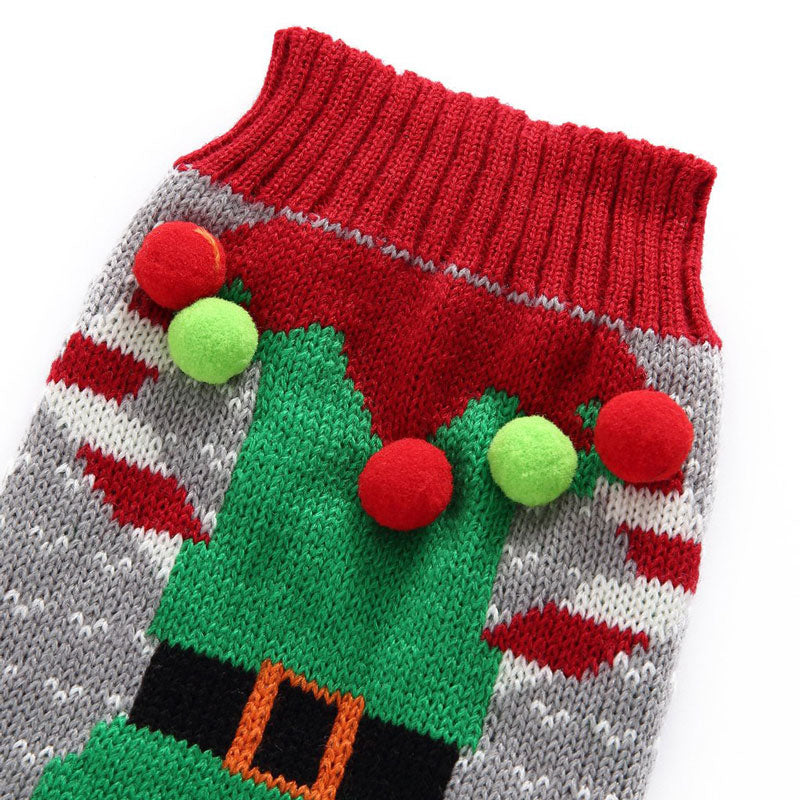 Lesmart Funny Dog Christmas Sweater