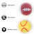 Lesmart Funny Novelty Golf Balls 6 Packs