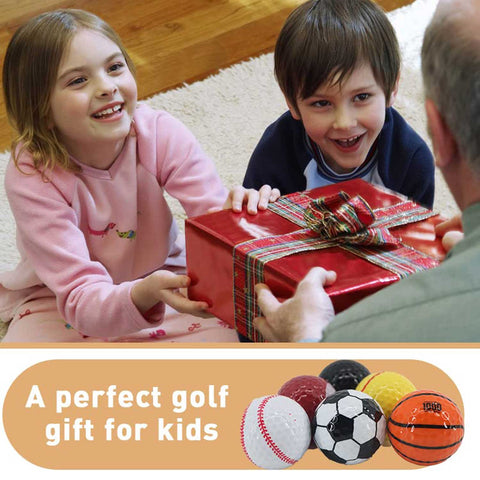 Lesmart Funny Novelty Golf Balls 6 Packs