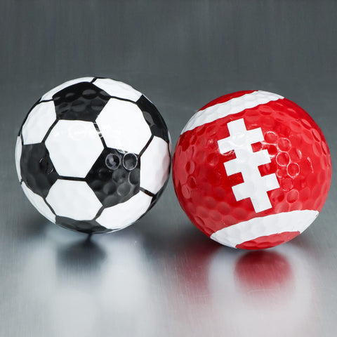 Lesmart Funny Novelty Golf Balls 6 Packs