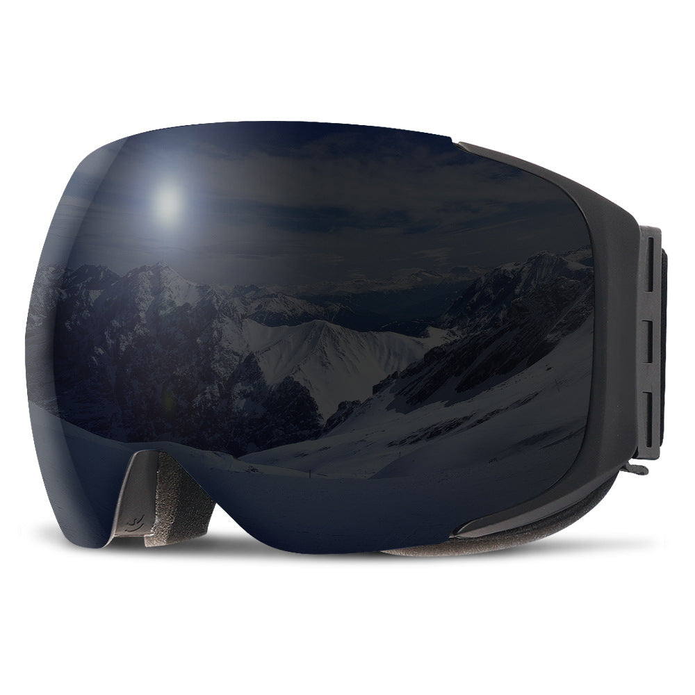 Lesmart G2 Magnetic Snowboard/Polarized OTG UV400 Skiing Goggles