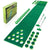 Lesmart Golf Beer Pong Game Green, Includes 2 Green Putters, 10 Golf Balls