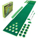 Lesmart Golf Beer Pong Game Green, Includes 2 Green Putters, 10 Golf Balls