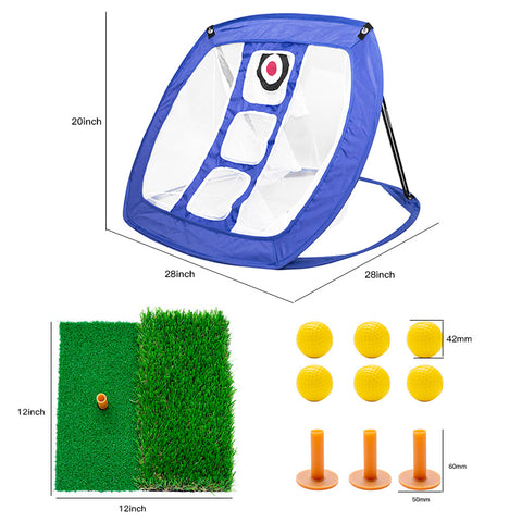 Lesmart Golf Chipping Net with 3 Targets