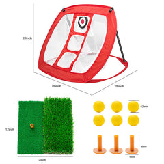 Lesmart Golf Chipping Net with 3 Targets